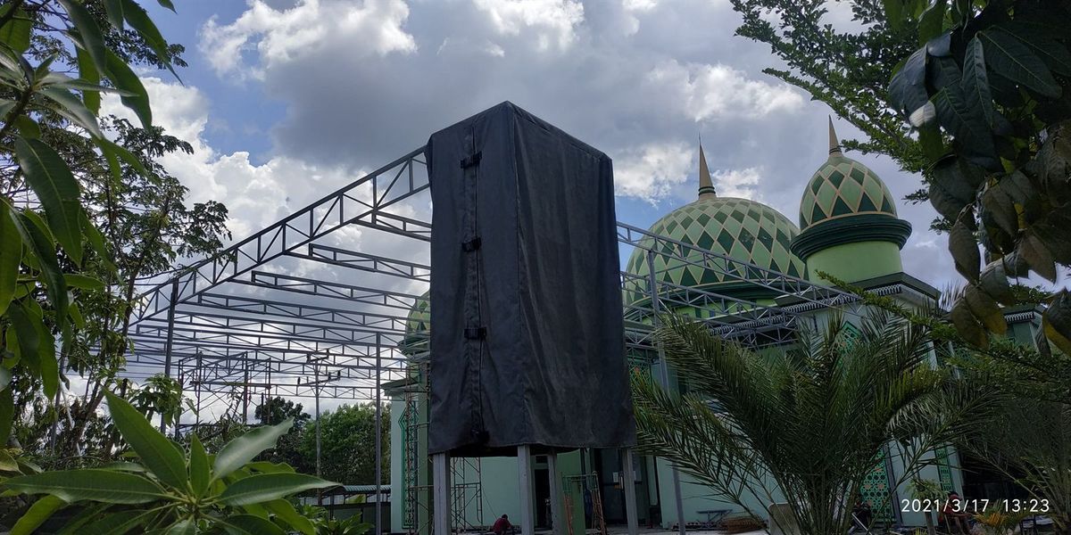 kanopi makodam - Dokumentasi Proyek